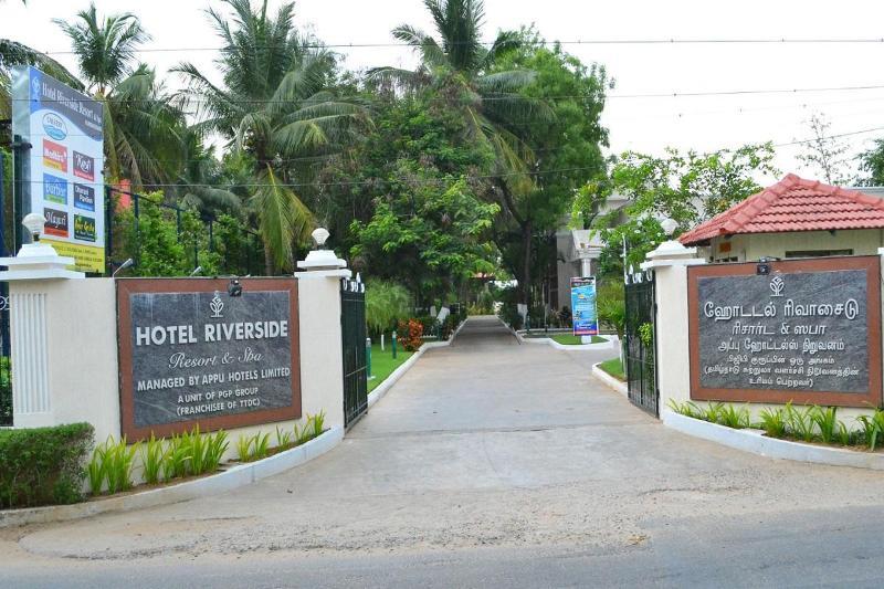 Hotel Riverside Resort And Spa Кумбаконам Экстерьер фото